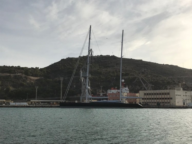 Zweimaster in Cartagena